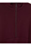 Mock Neck Soft Touch Women's Sweatshirt Tunic - 6