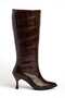 Salerno Brown Pointed Toe Women's Heeled Boots