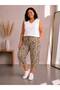 Plus Size Shorts & Bermuda - Beige - Elastic - 2
