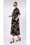 Women's Plus Size Cotton Viscose Midi Oversize Loose Cut Shirt Dress - 2