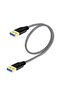 كيبل USB الى USB من فاسجير، كيبل USB 3.0 A الى A (1.5 قدم، اسود)