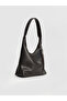 Leather look women's shoulder bag - 4