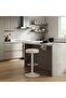 Modern Bar Stool with Round Base and Adjustable Height - 3