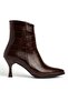 Ravenna Brown Pointed Toe Women's Heeled Boots