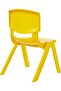 Cosmoblast Preschool Kindergarten Stackable Correct Sitting Posture Chair Plastic Colorful Chair - 4