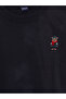 Teddy bear embroidered boys' knit sweater - 2