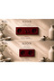 Aion Collection-Duo Series (Scarlet Red) (2-Pack)/ (Compatible with All Brands) (2 Module Combination=1 Socket+1 Socket) Minimal Matte Design Socket-Switch Cover/Premium Vibrant Colors Series (Vibrant Red) - 3