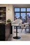 Adjustable High Counter Bar Stool Chair for Checkout and Bar Use - 3