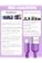 8 قطع (3 أقدام/1 متر) كابلات USB من النوع C، كابل USB من A إلى C، سلك PVC للشحن السريع 2.4 أمبير لأجهزة آيفون - 6
