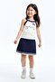 Ribbed motif-detail vest top