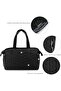 شنطة توت كبيرة لحمل للحفاضات مع حافظة لهاية ومفرش تغيير حفاضات متعددة الوظائف بتصميم كروس عملي من لم - 3
