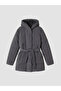 Hooded Girl's Inflatable Coat