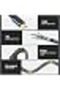 كيبل USB4 240 واط متوافق مع اجهزة ثاندربولت 3، كيبل في كوم USB4 مع فيديو 4K@60Hz USB-C لثاندربولت 3 - 3