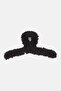 Women 1 Pc Faux Fur Claw Clips, Assorted - 3