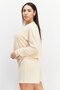 Women 2 Pieces Embroidered Pajamas Set, Peach - 3