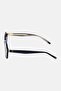 Women TH 2212/S Geometric Sunglasses, Slate Blue - 4