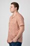 Wear The Code Men Regular Fit Allover Print Short Sleeve Casual Shirt, Multicolor - 3