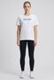 Women Loose Fit Short Sleeve Outdoor T-Shirt, White - 2