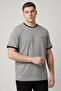 Men Crew Neck Short Sleeve Heather T-Shirt, Sage Green
