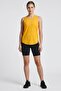 Women Fitted Running Tank Top, Orange - 3