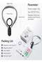 Neck Phone Holder Hands-Free POV/Vlog Selfie Mount for iPhone 15/14/13/12 & All Smartphones (Grey) - 5