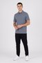 Men Sportswear Fit Short Sleeve Outdoor Polo, Sage Blue - 2