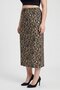 Women Animal Print Maxi Skirt, Multicolor - 3
