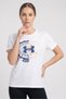 Women Loose Fit Short Sleeve Outdoor T-Shirt, White