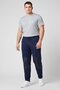 Men Loose Fit Outdoor Sweatpants, Navy Blue - 2