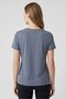 Women Fitted Short Sleeve Training T-Shirt, Grey - 4