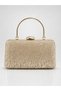 Vrl Women's Evening Dress Portfolio Bag Complex Gold 747