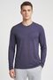 Men Sportswear Fit Long Sleeve Running T-Shirt, Purple
