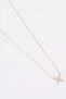 Minimal Flower Necklace Gold - 2