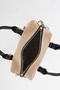 Boston Bag Beige-Black - 6