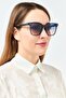 Women CK20519SN Square Sunglasses, Crystal Navy - 2