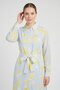 Jeans Women Allover Print Midi Dress, Multicolor - 2