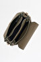 Shoulder Bag with Lid Khaki - 6