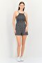 Women Floral Print Sleeveless Playsuit, Multicolor - 4