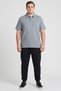 Men Sportswear Fit Short Sleeve Outdoor Polo, Grey - 2