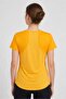 Women Fitted Short Sleeve Training T-Shirt, Orange - 2