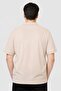 Men Regular Fit Plain Short Sleeve Polo Shirt, Tan - 4