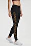 Women Fitted Training Leggings, Black - 3