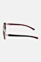 Men CR 80039 C4 Rectangle Sunglasses, Silver - 4