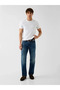 Core Extra Narrow Crew Neck Short Sleeve Men's White T-Shirt M6Yi24K3728-G011 - 2