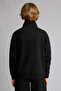 Okul Regular Fit Half Zipper High Collar Soft Fleece Inside Letter Embroidered Sweatshirt for Boys H96 - 5