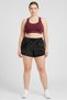 Women Loose Fit Outdoor Shorts, Wash Black - 2