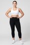Women Fitted Training Leggings, Black - 3