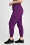Women Fitted Fit Training Leggings, Purple - 3
