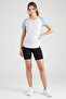 Women Sportswear Fit Short Sleeve Training Top, White - 2