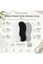 Men's Bamboo 6-Piece Seamless Ballerina Socks Black White Gray Invisible Sneaker Socks Breathable Soft - 2